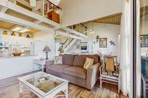 TV, DVD player, offices