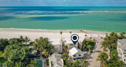 Suite w/ Shared Pool, High-Speed WiFi - Steps to the Beach, Snowbird-Friendly