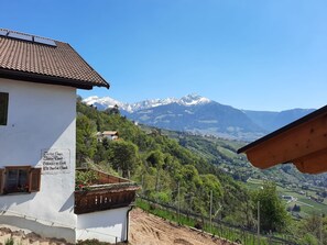 Property grounds - Holiday Apartment "Rosenblick" with Mountain View, Terrace, Balcony & Garden (Dorf Tirol)