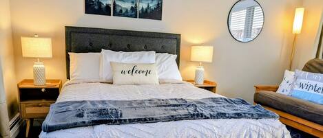 Acceso a internet y ropa de cama