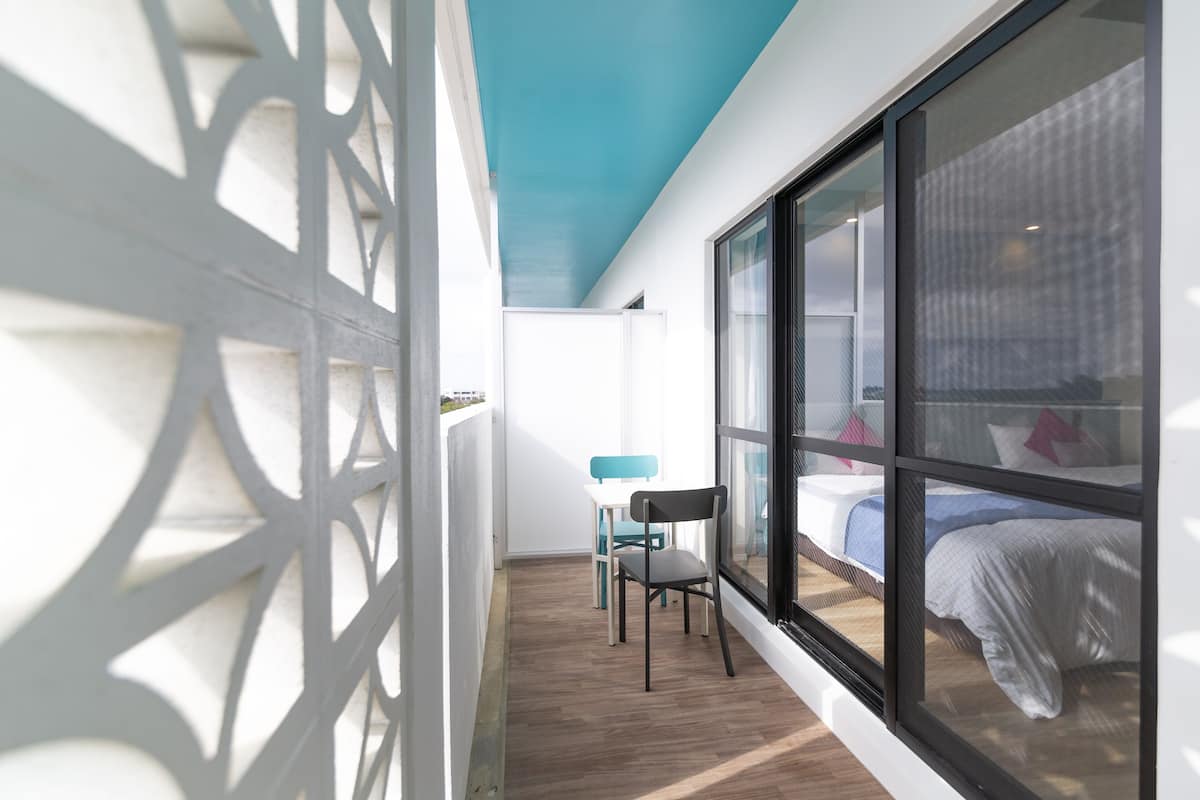 standard twin room, 1 bedroom, non smoking | balcony