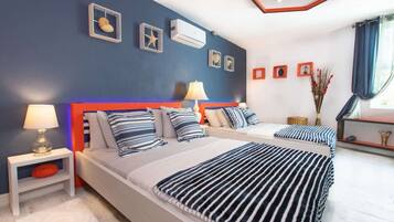 2 chambres, fer et planche à repasser, lit parapluie, Wi-Fi