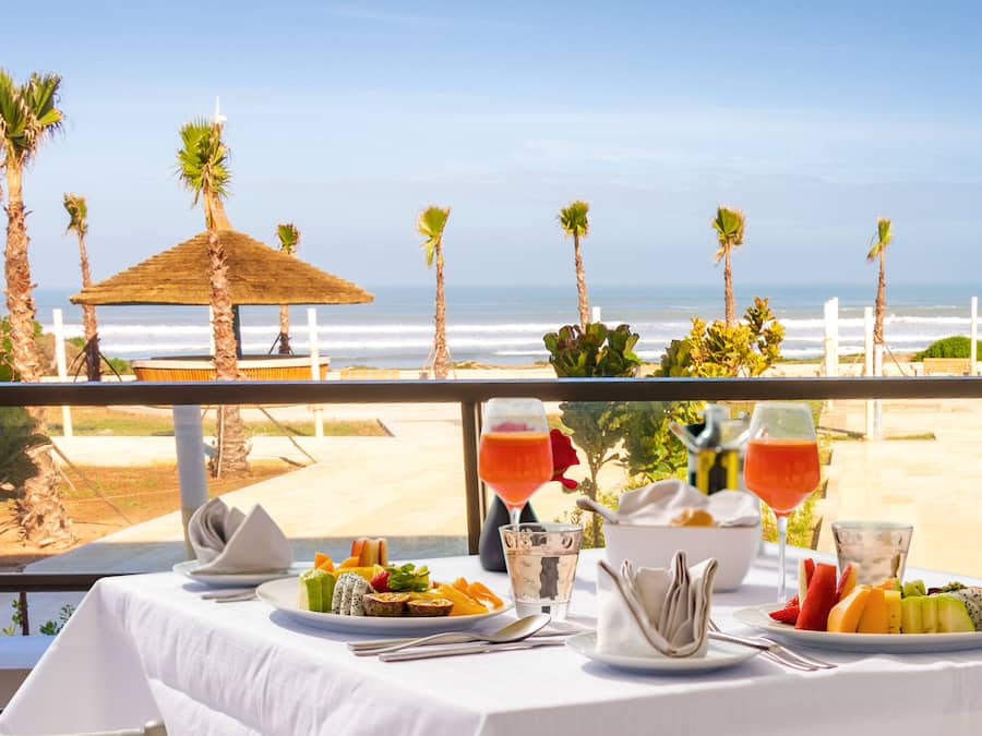 Café da manhã continental todos os dias (MAD 50 por pessoa)