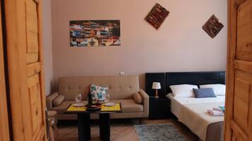 1 bedroom, in-room safe, iron/ironing board, travel crib