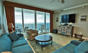 Huoneisto, 2 makuuhuonetta | Olohuone