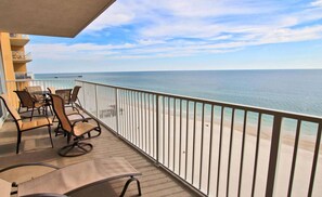 Balcony - San Carlos 1201 by Bender Vacation Rentals (Gulf Shores)