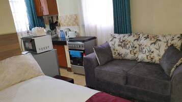 1 chambre, bureau, lit parapluie, Wi-Fi gratuit