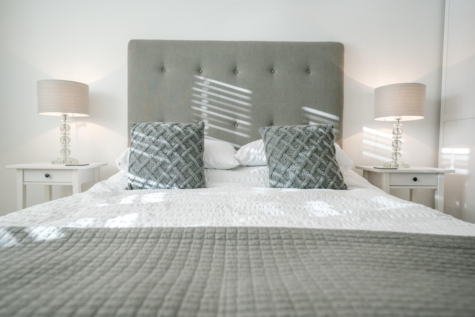 3 bedrooms, laptop workspace, iron/ironing board, bed sheets