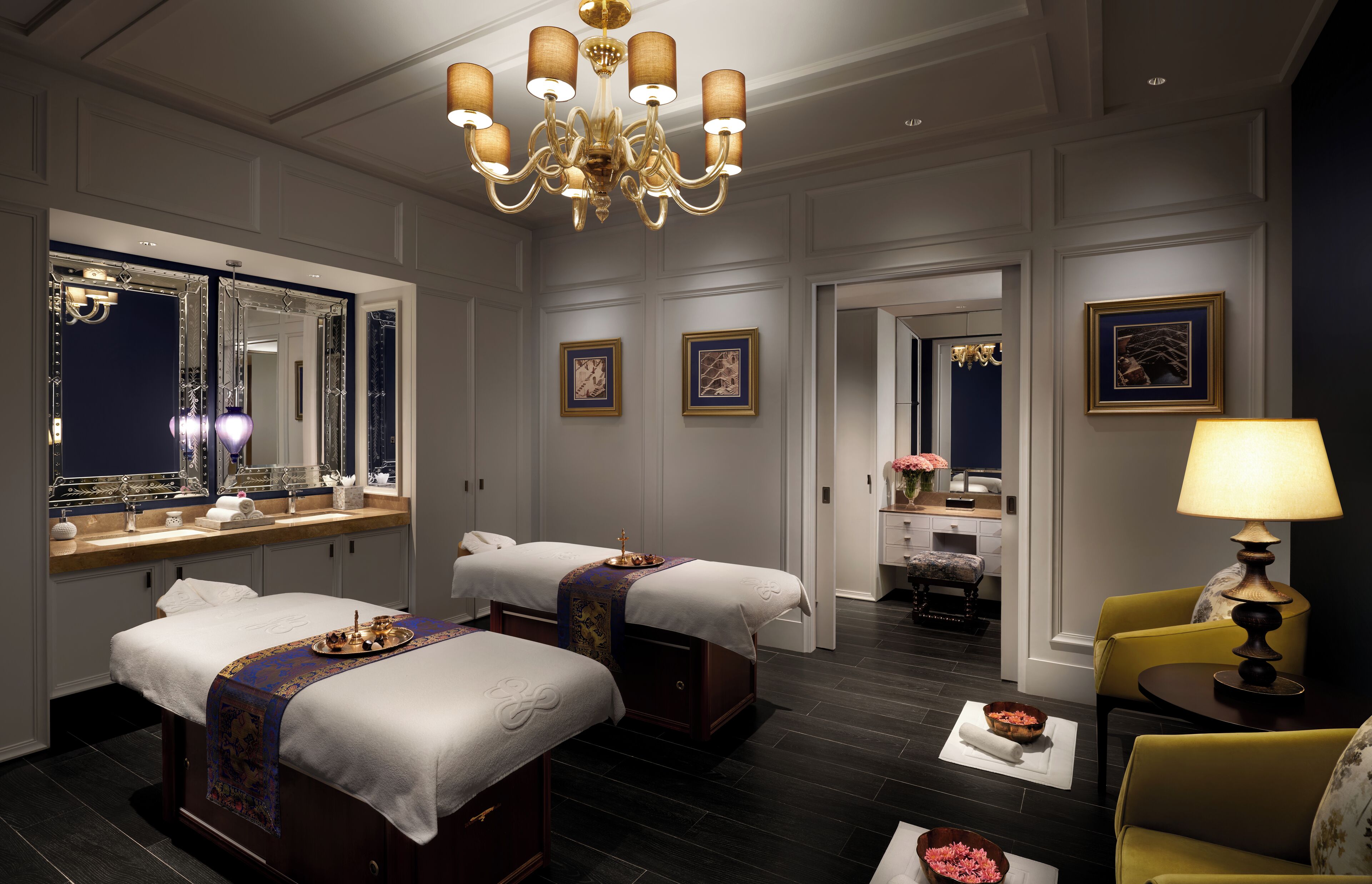 Egyptian cotton sheets, premium bedding, down duvets, Tempur-Pedic beds