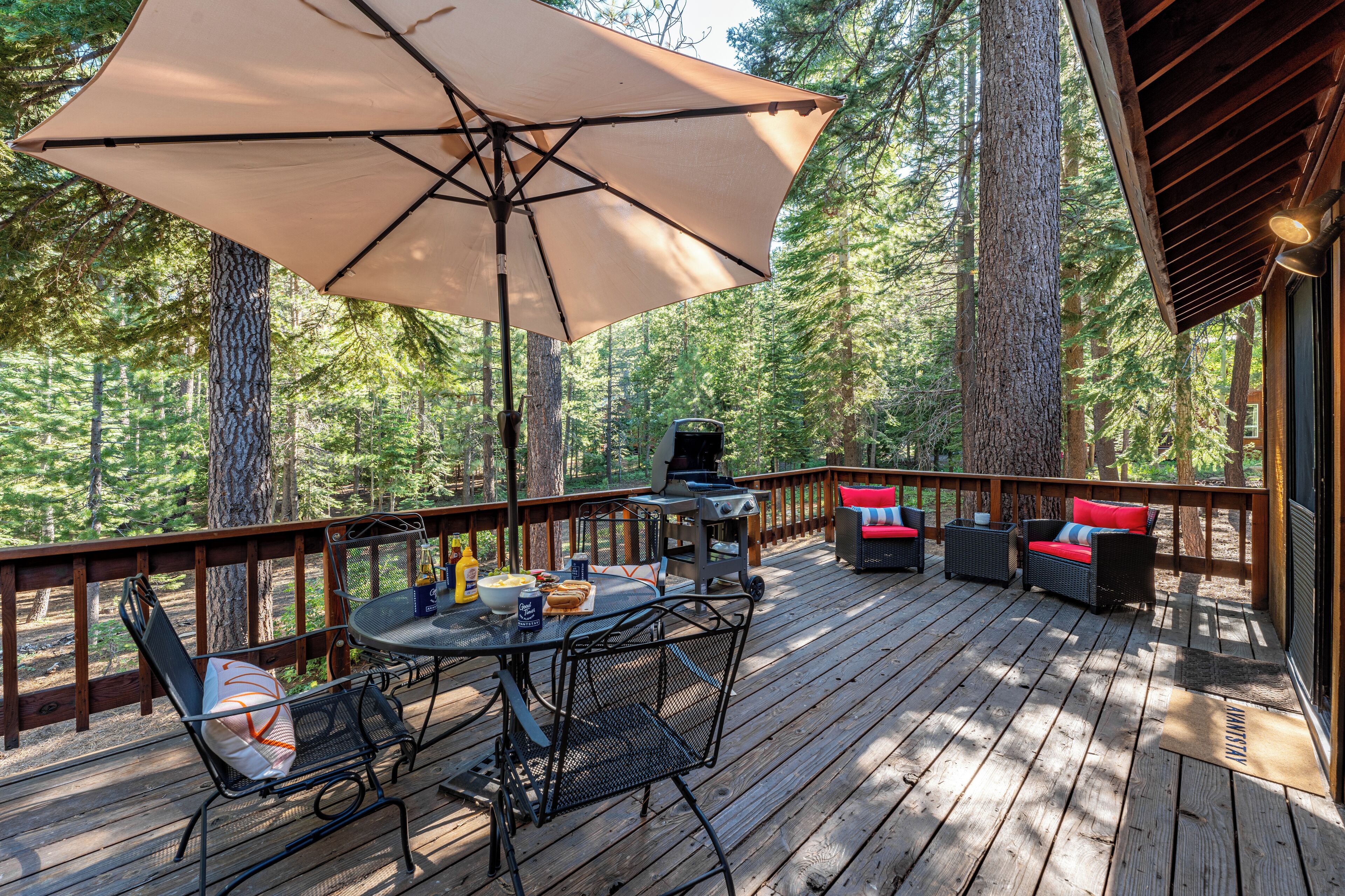 Al fresco dining, and BBQ grill.