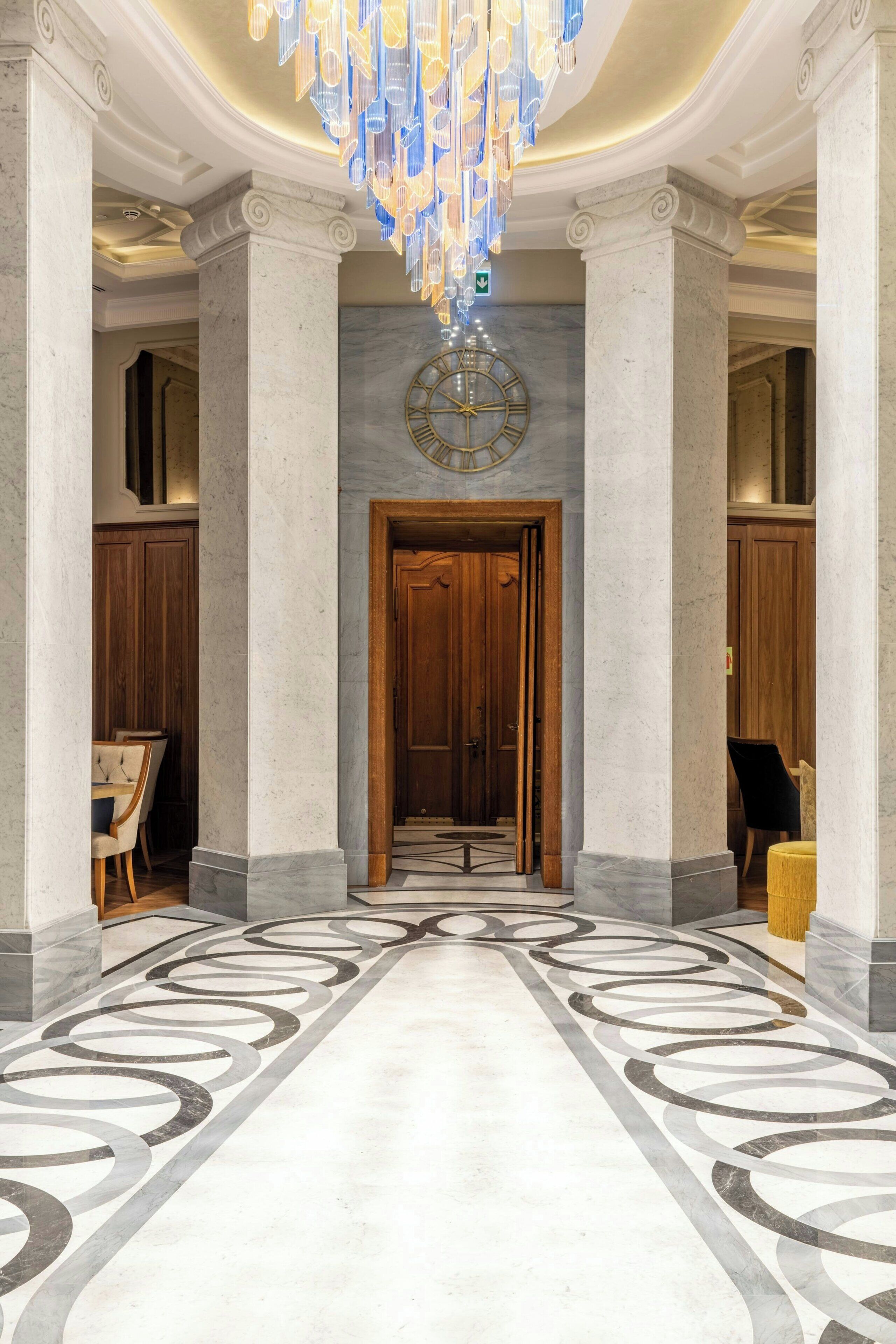 Blick von der Unterkunft