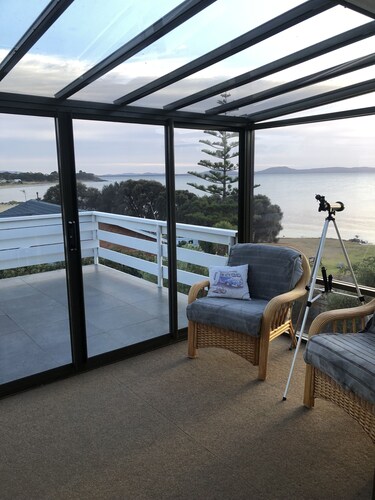 Beach house with magnificent views
