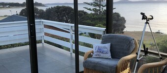 Beach house with magnificent views