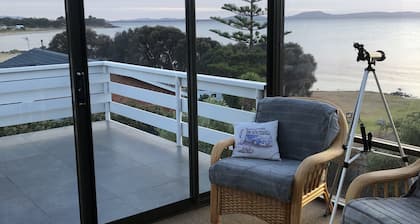 Beach house with magnificent views