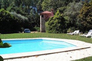 Alberca al aire libre 