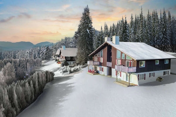 Escape to Chalet in the Sky this winter where elevated living meets breathtaking mountain views. Experience the perfect blend of comfort and adventure!