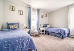 3 bedrooms, iron/ironing board, travel cot, free WiFi
