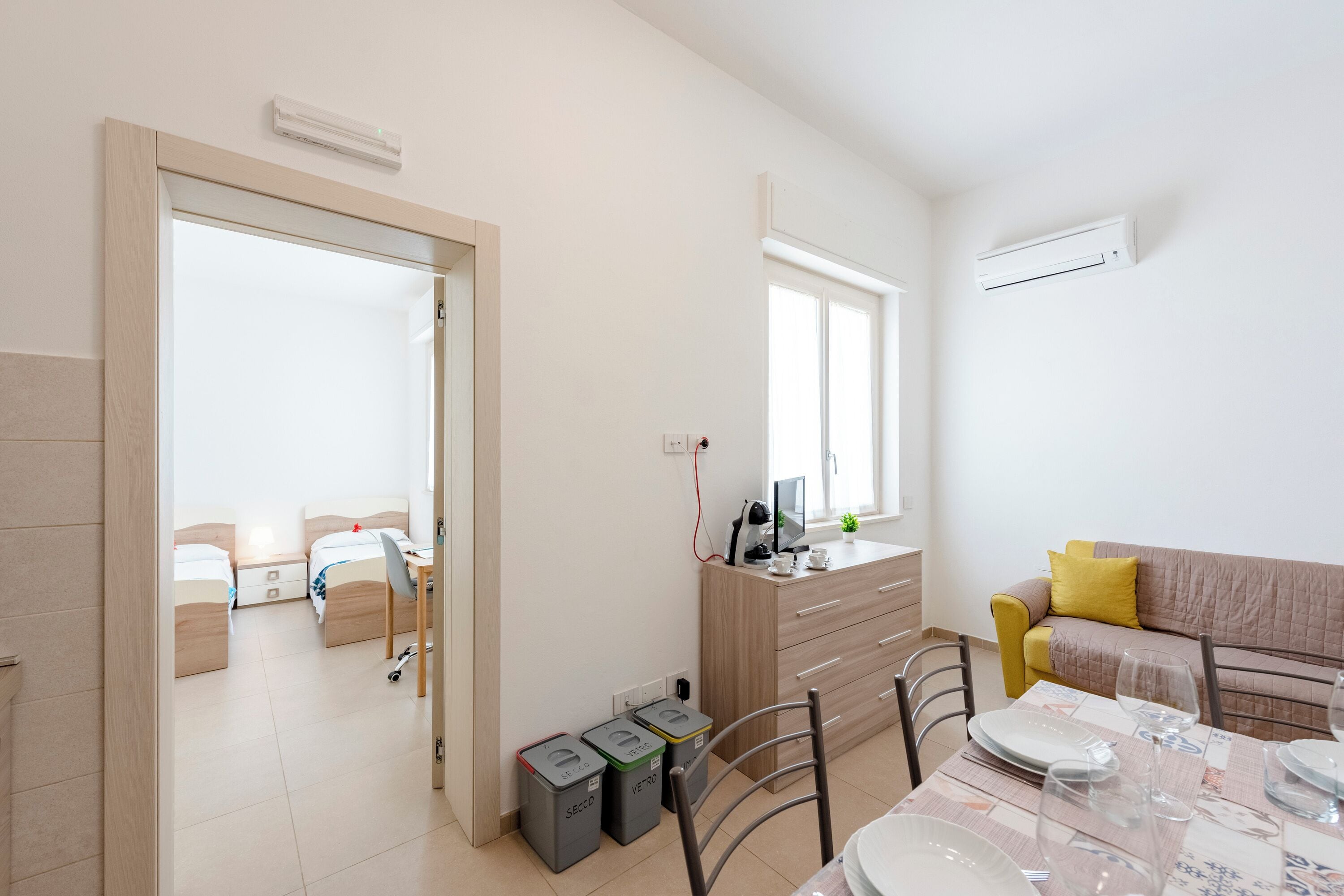 2 habitaciones, escritorio, wifi gratis y ropa de cama 