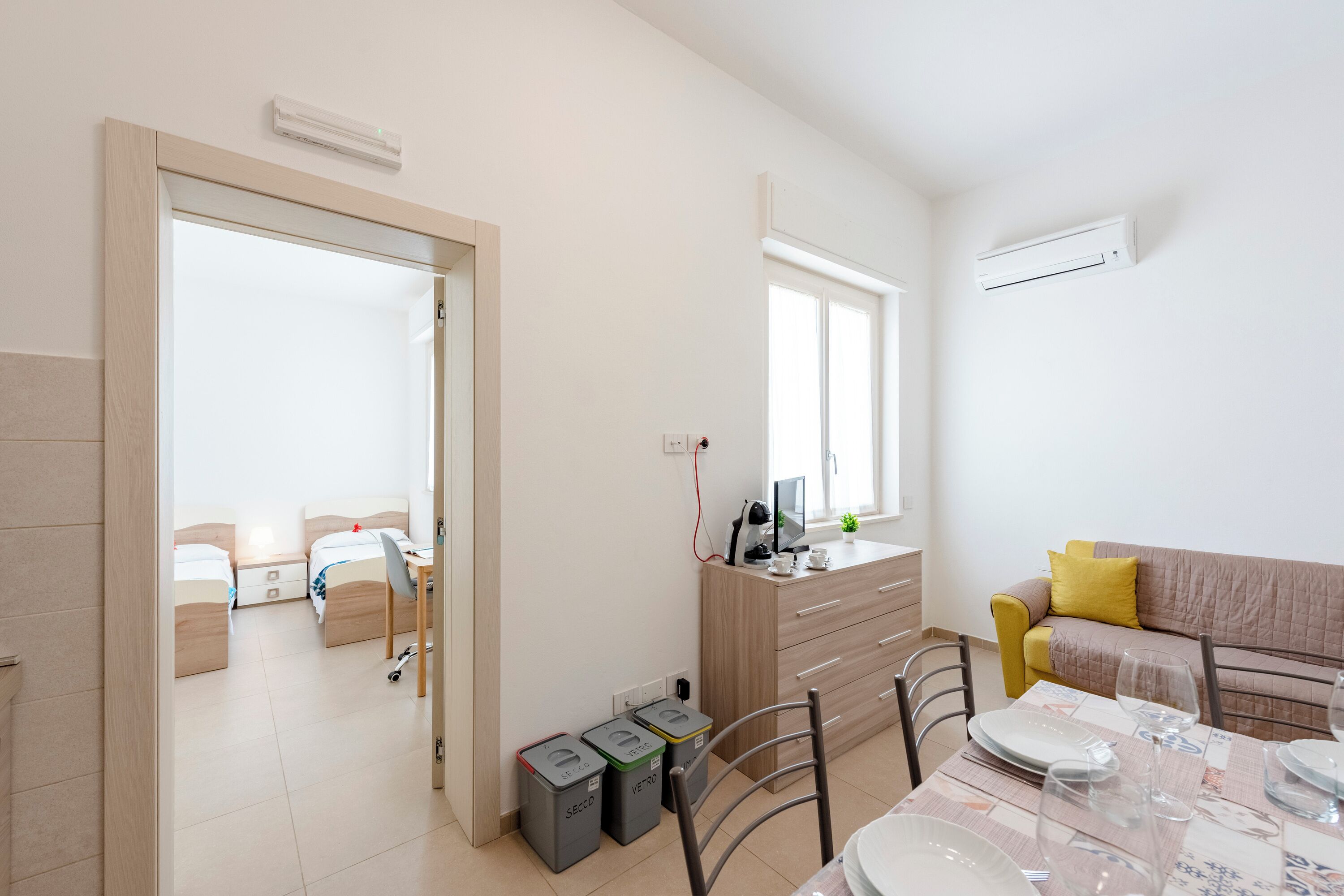 Family Apartment, Multiple Bedrooms (La Suite 2 Ondina Viareggio 200m from) | 2 bedrooms, desk, free WiFi, bed sheets