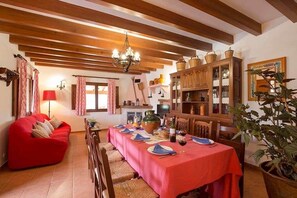Dining - Villa Assumpcio, Nice villa near Pollença (Pollença)
