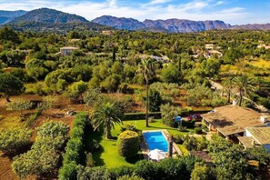 Pool - Villa Moreno, Two-bedroom house with country views (Pollença)