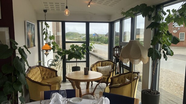Living area - Strandhotellet Vedersø (Ulfborg)