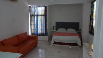 1 bedroom, in-room safe, iron/ironing board, travel crib
