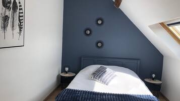 3 camere, ferro/asse da stiro, Wi-Fi gratuito, lenzuola