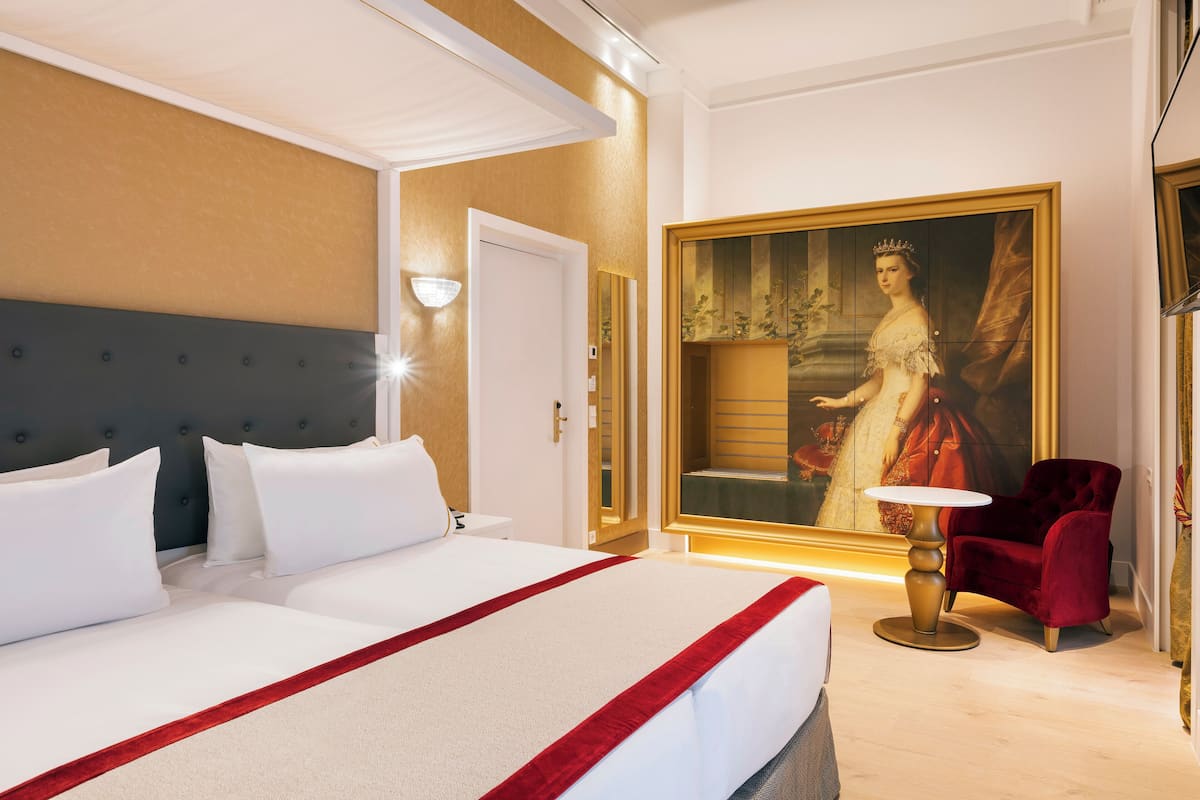 1 chambre, literie hypoallergénique, minibar, coffre-fort