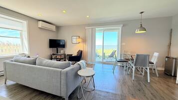 Télévision, lecteur de DVD, livres