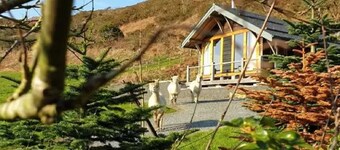 Chalet Bela with garden views
