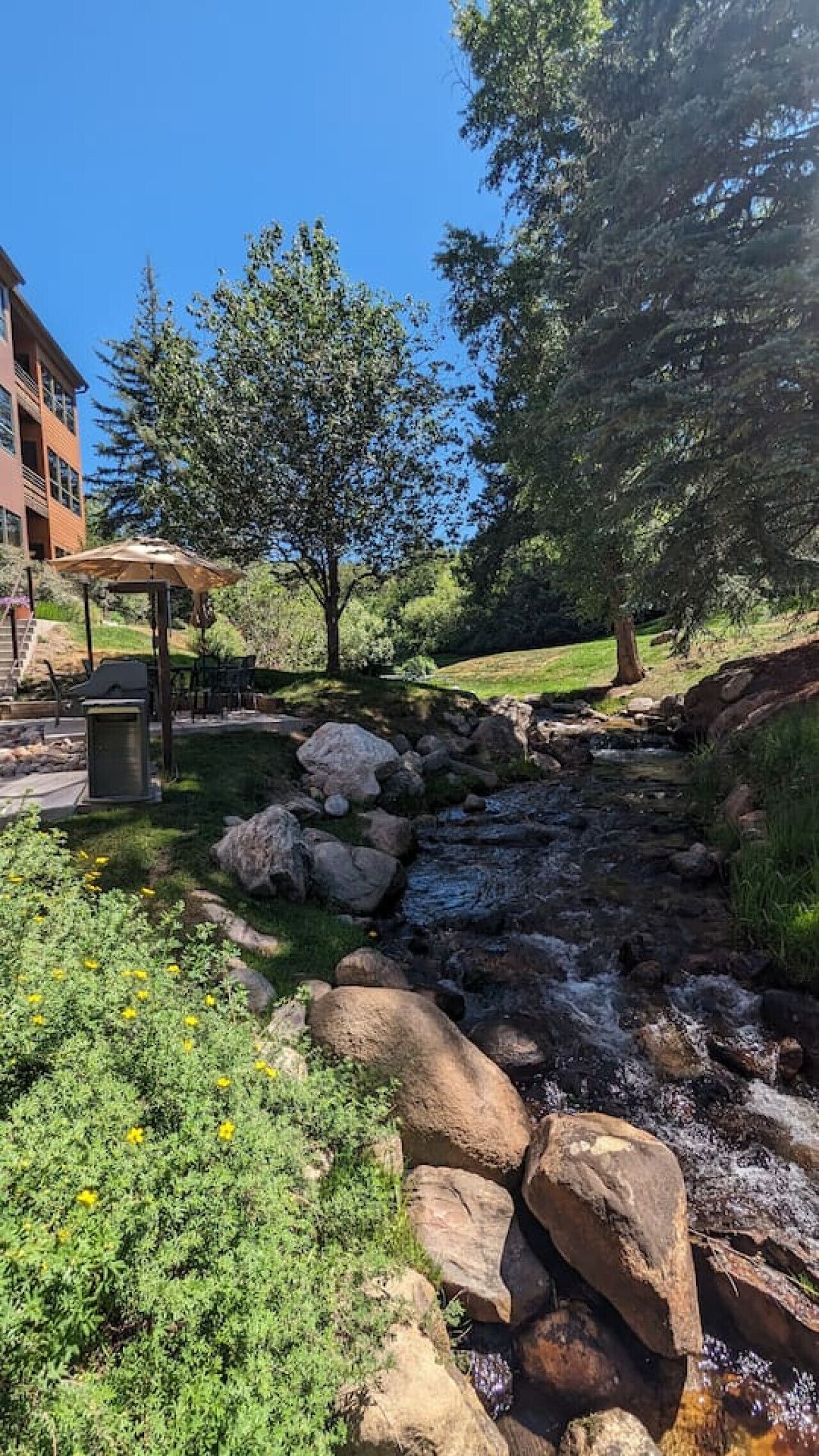 Overnattingsstedets uteområder