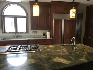 Fridge, microwave, oven, stovetop - Steamboat Retreat, Luxury Living for Large Groups (Steamboat Springs)