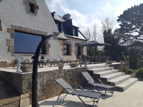 Villa Romayann - Piscine et vue panoramique