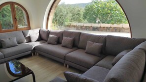 Smart TV, fireplace, books, stereo - masoveria la boba (Vilanova de la Aguda)