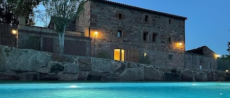 Indoor pool, a heated pool