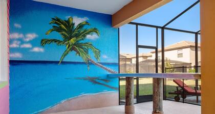 Waterpark, Caribbean Backyard, Epic Game Room w/ Pool Table: Florida Dreamin