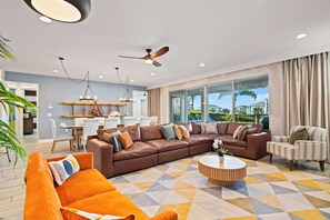 Smart TV, video games, foosball, table tennis