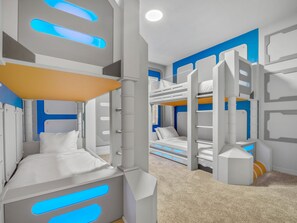 14 bedrooms, iron/ironing board, travel crib, free WiFi