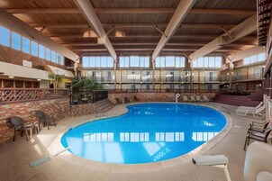 Indoor pool, outdoor pool