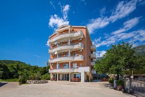 Fassade der Unterkunft