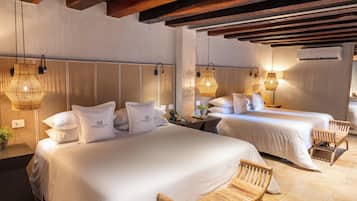 Studio suite, meerdere bedden, niet-roken | Hypoallergeen beddengoed, een kluis op de kamer