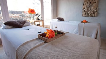 Salas de tratamiento para parejas y masajes