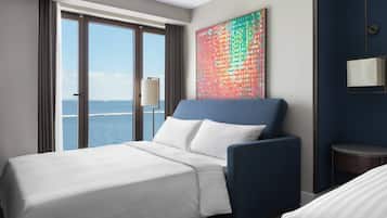 Premium bedding, pillowtop beds, minibar, in-room safe