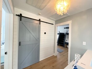 3 bedrooms, iron/ironing board, travel crib, free WiFi