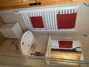Shower, towels