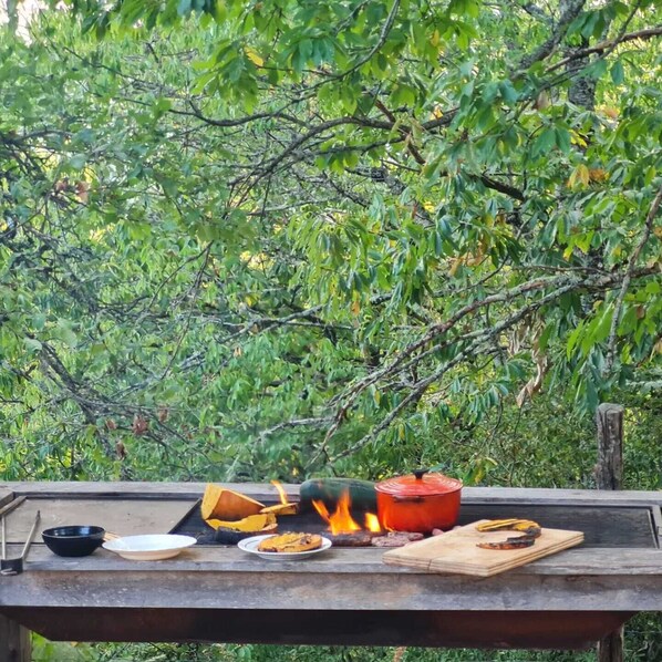 Enceinte de l’hébergement