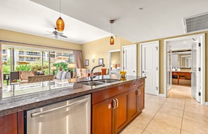 Interior - Maui Resort Rentals: Honua Kai – 6 Total Bedrooms, Groundfloor Residences, Over 3500 Combined Sq. Ft., Large Lawn Areas, Steps to Pools/Beach/B.B.Q.s! (Lahaina)