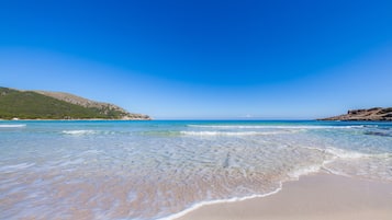 Vlak bij het strand