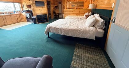 Spacious Studio apartment. Private parking w/garage.
